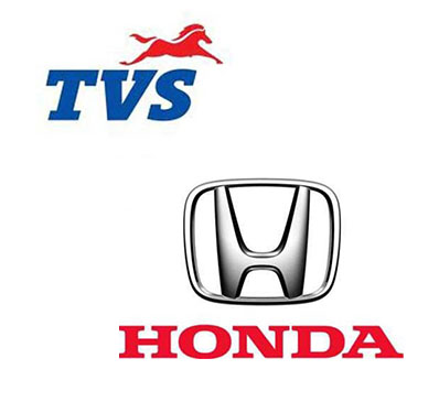 Spare Parts of TVS, Honda